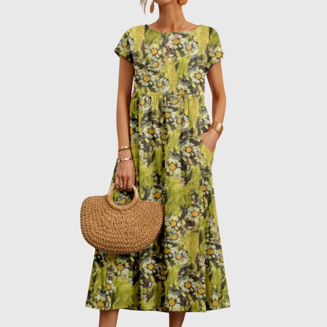 Valencia | Robe Florale Chic - Amélie Delaire