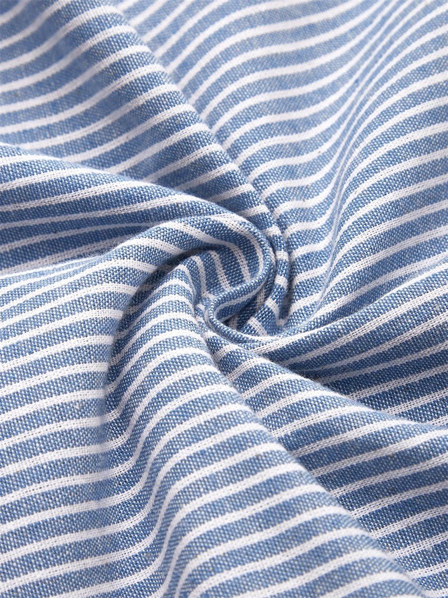 Wanda | Robe Midi Rayée - Amélie Delaire