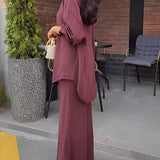 Radomira | Ensemble avec blouse nouée