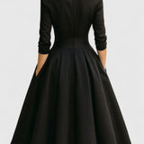 Yan | Robe Midi Élégante - Amélie Delaire