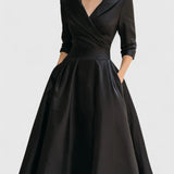Yan | Robe Midi Élégante - Amélie Delaire
