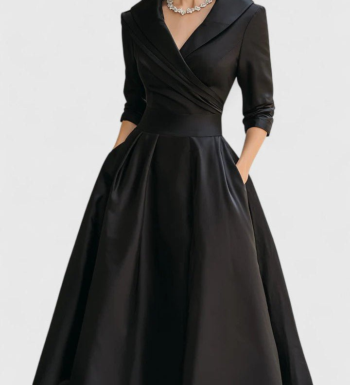 Yan | Robe Midi Élégante - Amélie Delaire