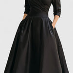 Yan | Robe Midi Élégante - Amélie Delaire