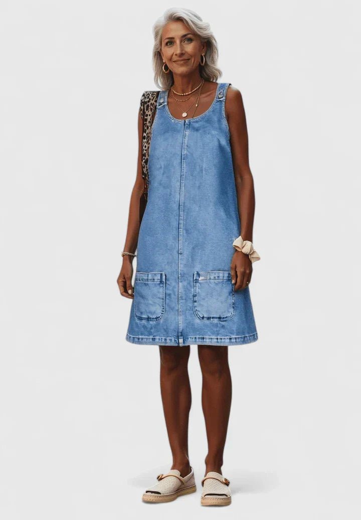 Zarisse | Robe Midi Élégante - Amélie Delaire