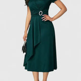 Zhyrelle | Robe Midi Élégante - Amélie Delaire